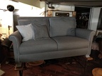 Vintage Sofa neu bezogen